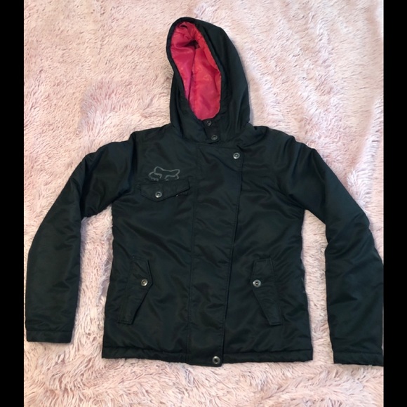 fox racing hooded jacket